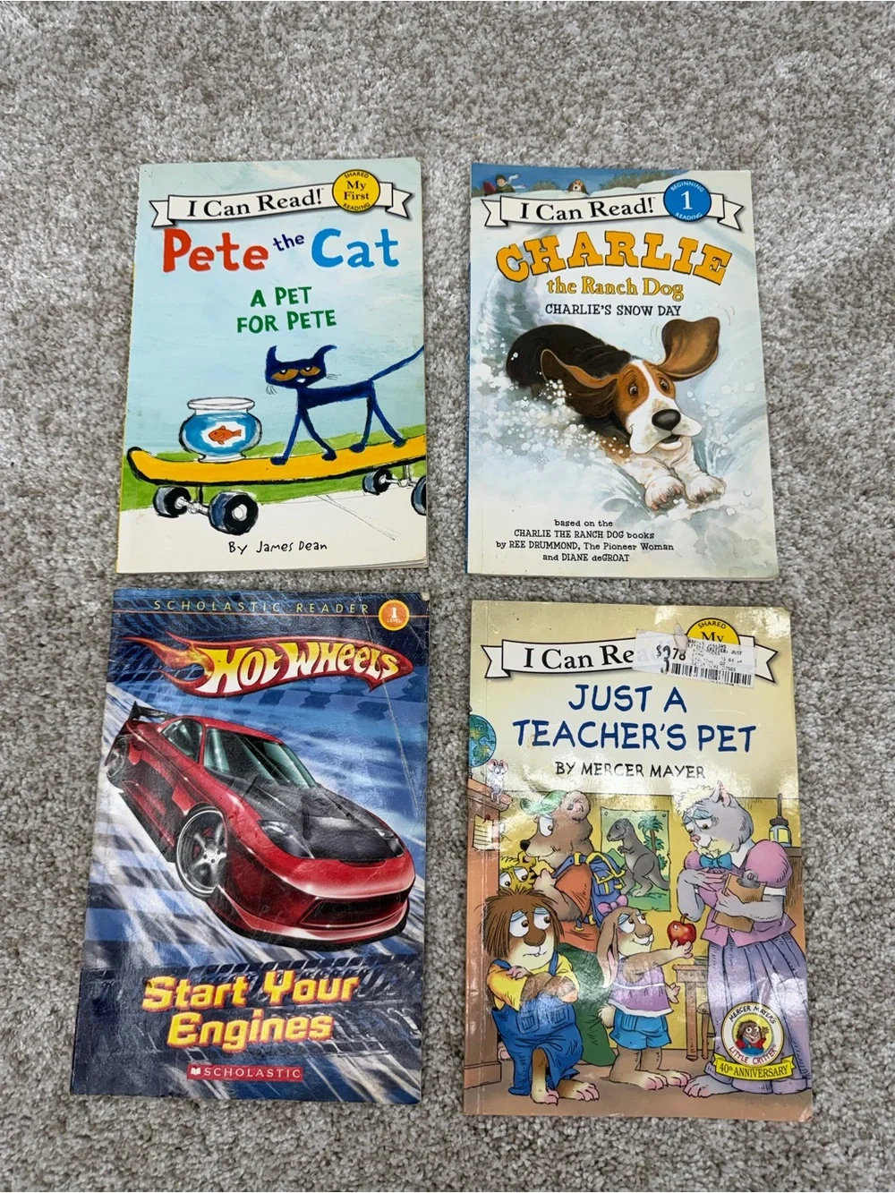 Beginner Reader I Can Read Children's Book Bundle Lot of 8